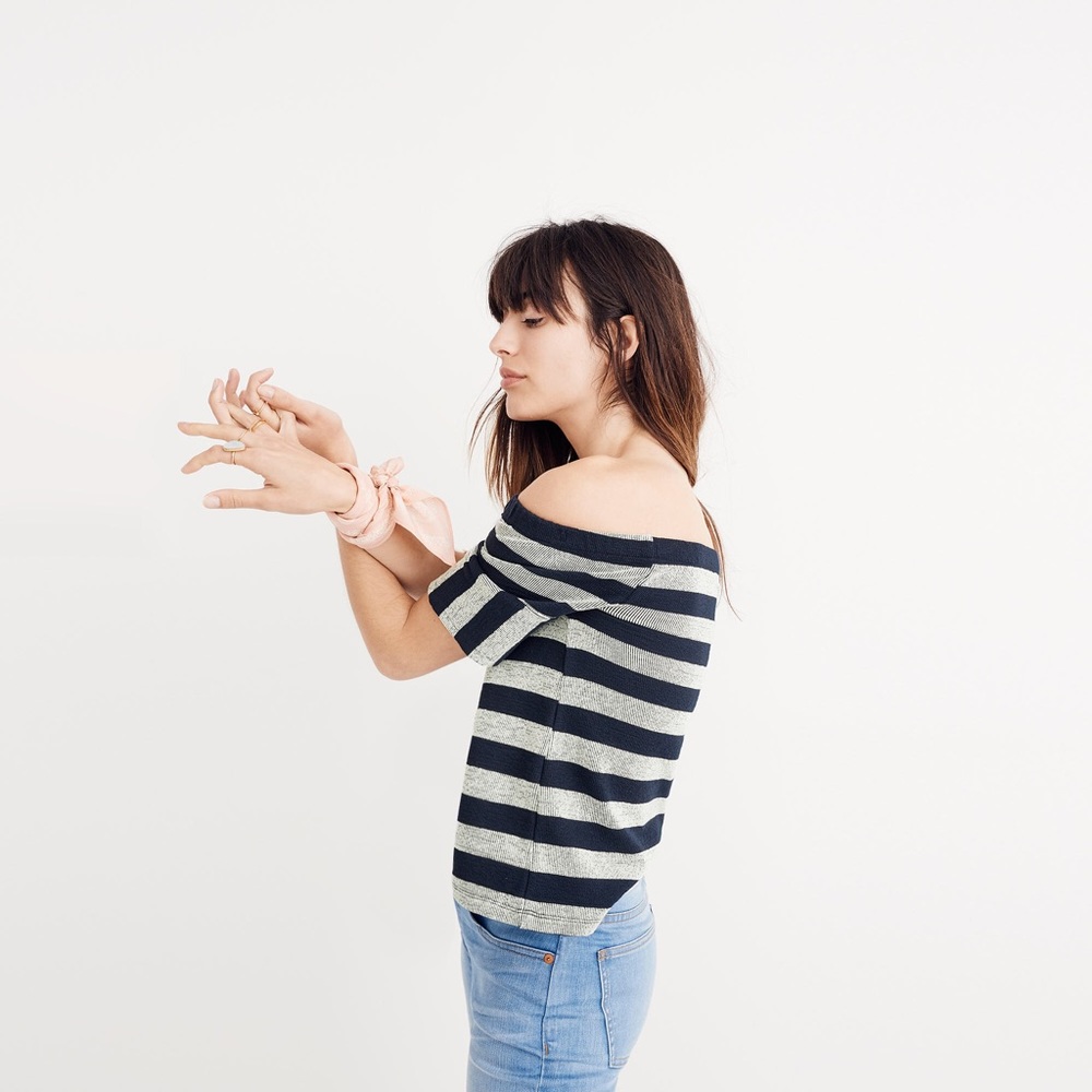 Madewell off the shoulder top